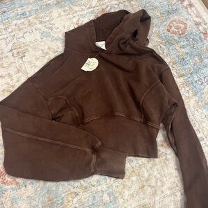 NWT Aerie cropped hoodie